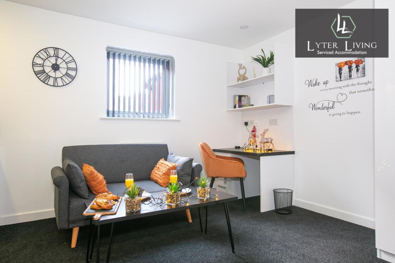 Leicester'S Lyter Living Serviced Apartments Opposite Leicester Railway Station Exterior foto