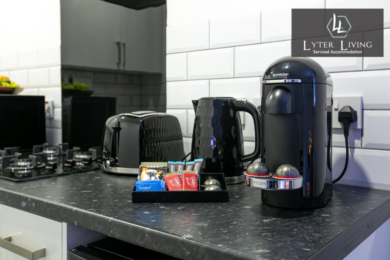 Leicester'S Lyter Living Serviced Apartments Opposite Leicester Railway Station Exterior foto
