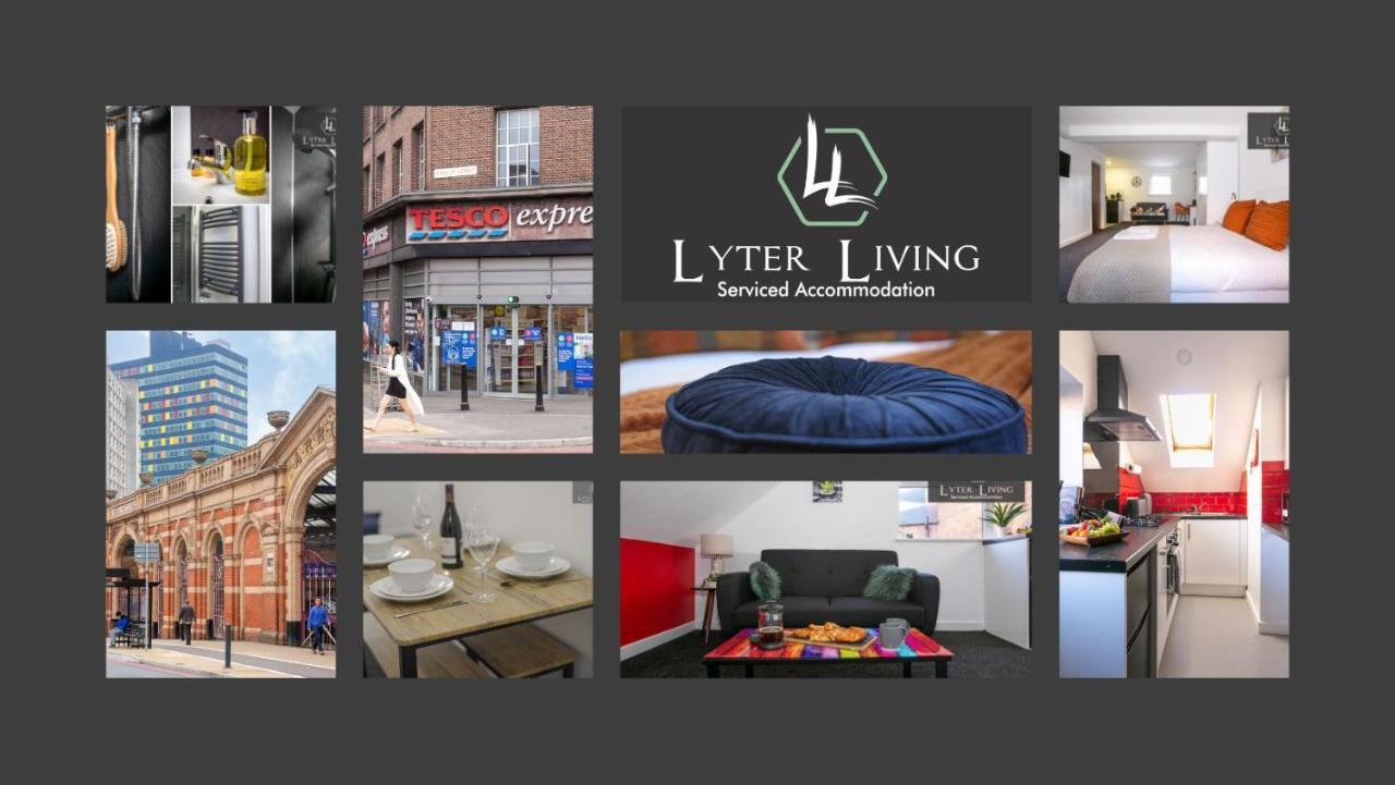 Leicester'S Lyter Living Serviced Apartments Opposite Leicester Railway Station Exterior foto